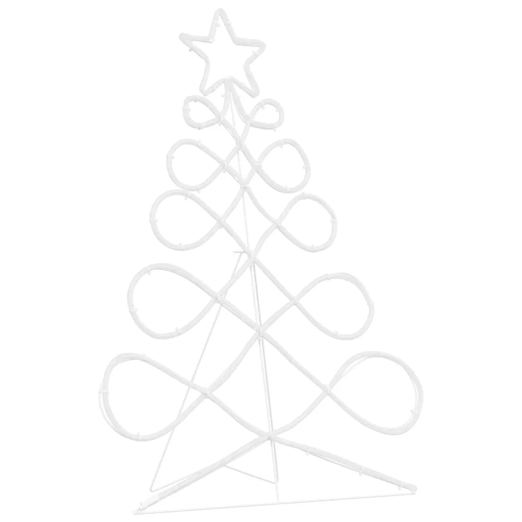 Luci a forma di albero di Natale Multicolore 78 x 58 cm PVC CFW5557505