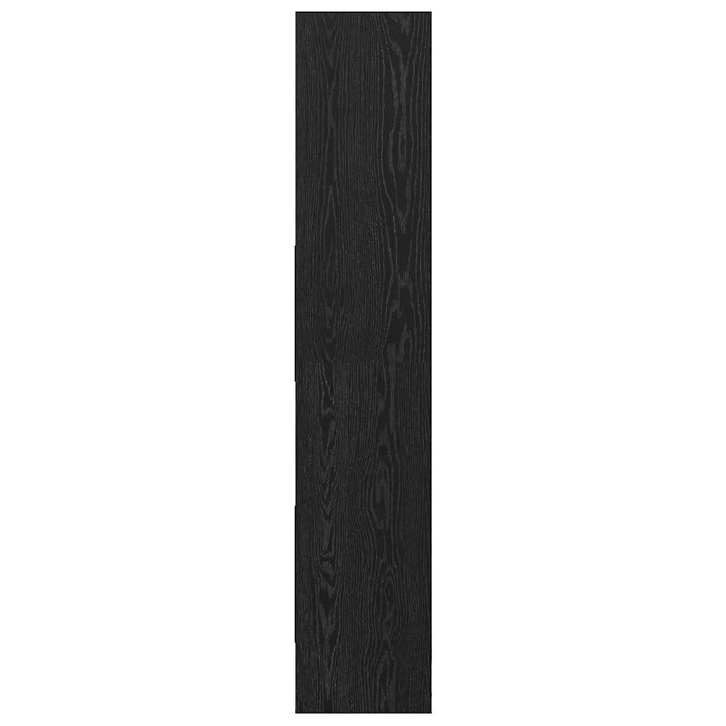 vidaXL Armadio per Libri Rovere nero 60 x 35 x 180 cm
