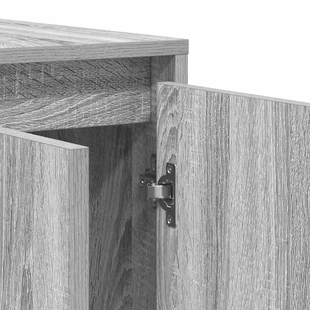 Credenza | Madia | Buffet da pranzo | Armadio da pranzo Grigio Sonoma 135 x 41 x 75 cm Legno multistrato