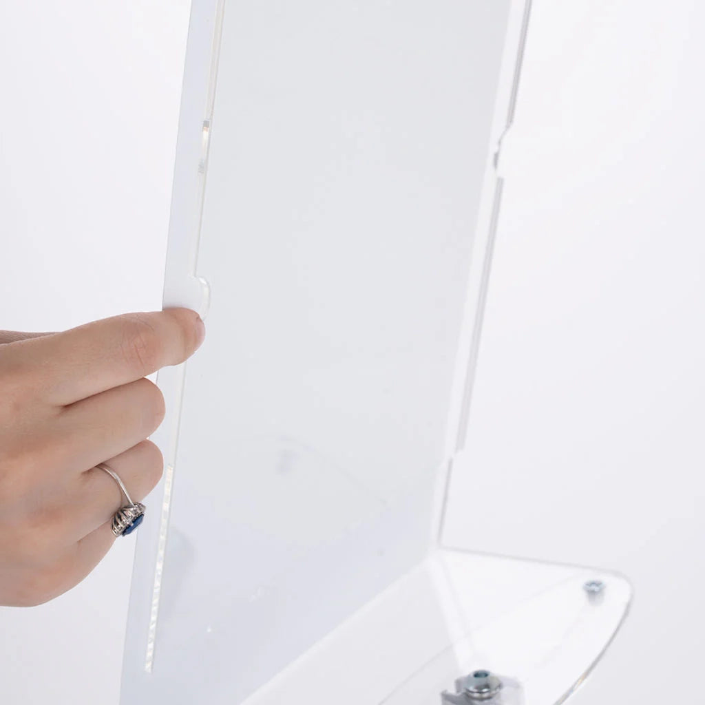 Espositore porta depliant formato A3 - Silver