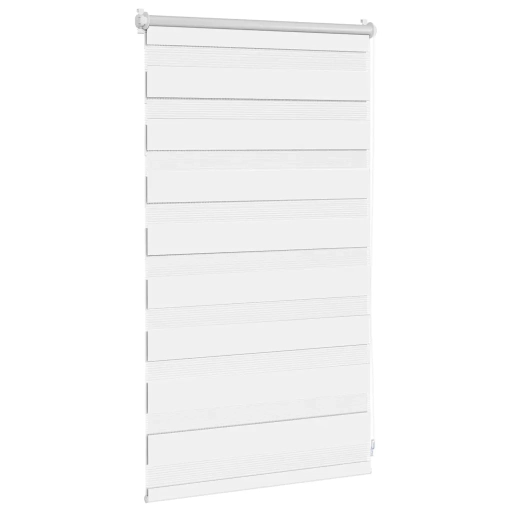 Tenda a rullo zebra 50,9x100 cm Tessuto Larghezza 46,7 cm bianco 240186