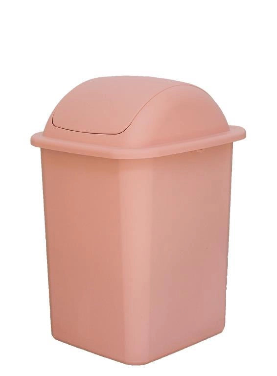 Bidone Pattumiera Differenziata Basculante Basculì Rosa Saturo 18 Litri