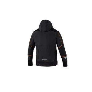 SPARCO GIUBBINO YORK BLACK ORANGE TG XS