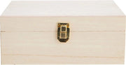 Theedoos in legno - 20 x 14 x 8 cm - Organizza il tuo tè