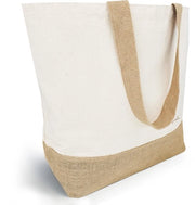 Borsa di Juta per Donne Grande - 400g/m² - Borsa per il Mare - Borsa per Spese - Borsa XXL - 56 x 43 x 18 cm