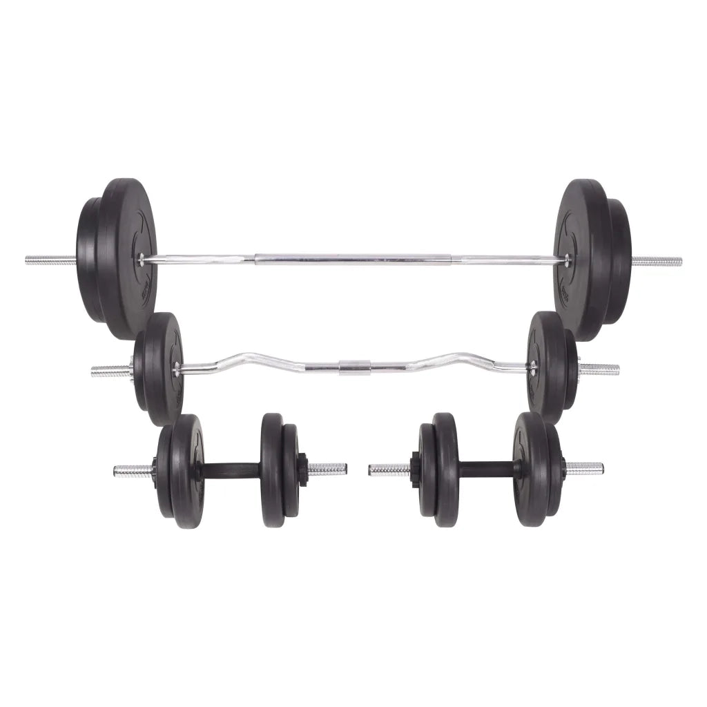 Set Bilanciere e Manubri da 90 kg cod mxl 70017
