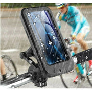 Trade Shop - Supporto Custodia Porta Cellulare Impermeabile Per Moto Bici Fino 6.7" Hl-69 -