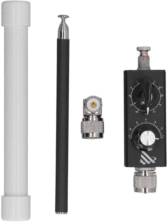 Antenna cortoonda per onde corte - Bande HF Full - Amplificata Indoor - Antenna aeronautica FM - Ricezione segnale Trasmissione