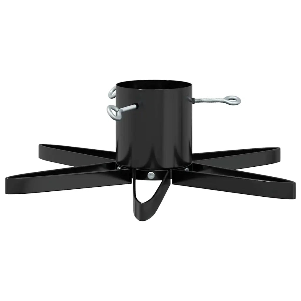 Supporto per Albero di Natale Nero 50 x 50 x 15,5 cm Acciaio