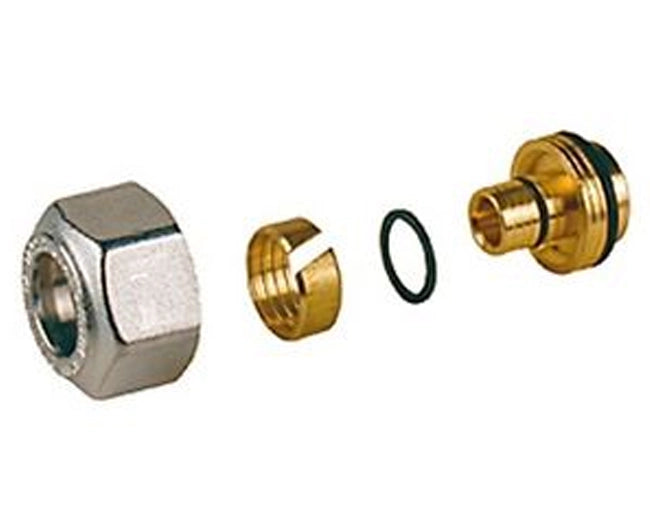 ADATTATORE PER TUBI IN PLASTICA O MULTISTRATO 18 X (16 X 2)   GIACOMINI S.p.A.