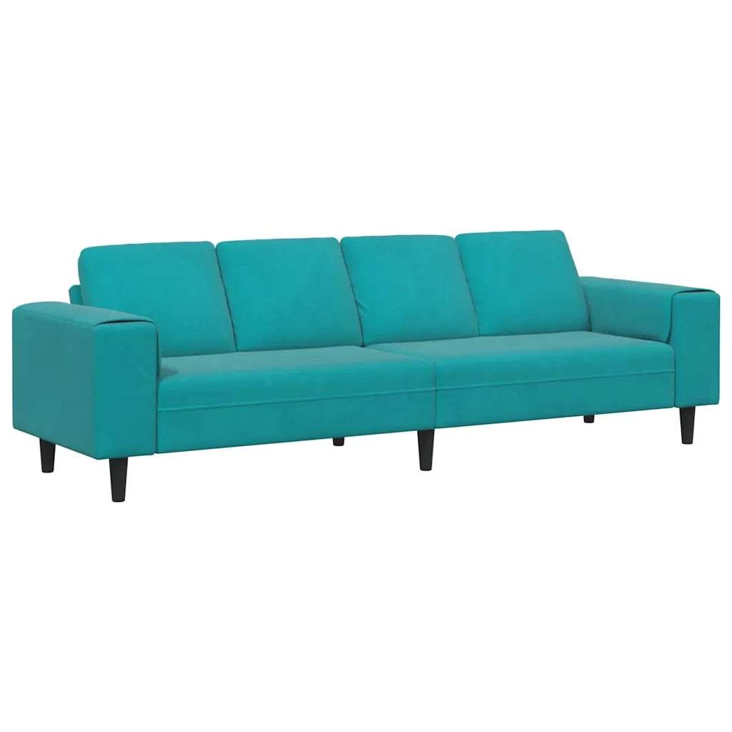 Divano per Soggiorno Turchese 250 x 188 x 76 cm 3335099