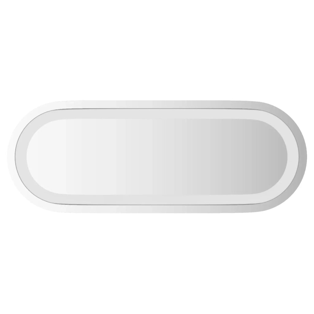 Specchio da bagno LED Trasparente 40 x 15 cm vetro temperato 42045849
