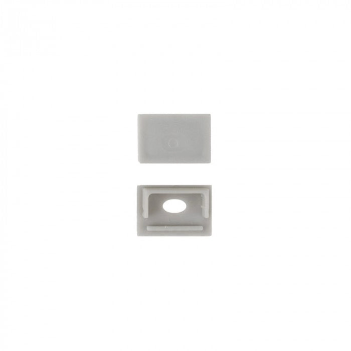 Profilo LED GNS01 a vista anodizzato diffusore opale 2m Ecolight