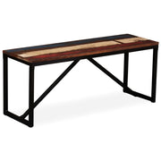Panca in Legno Massello di Recupero 110x35x45 cm cod mxl 61184