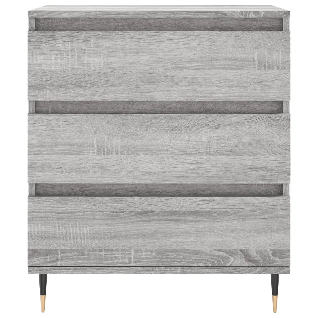 Credenza | Madia | Buffet da pranzo | Armadio da pranzo Grigio Sonoma 60x35x70 cm in Legno Multistrato