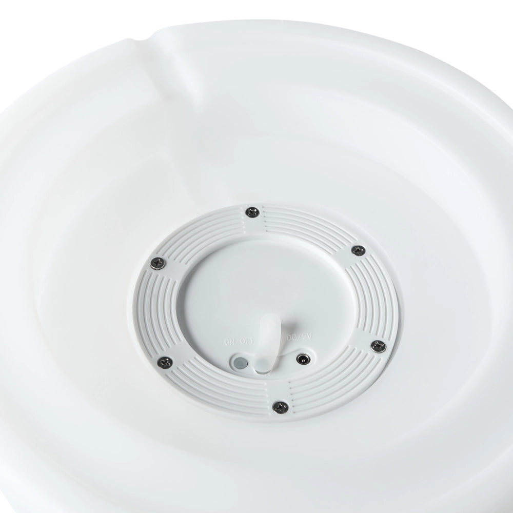 Lampada da terra a LED per esterni impermeabile con telecomando bianco illuminazione del giardino e del patio