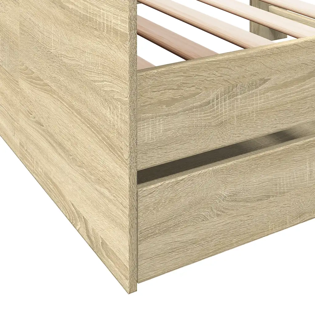 Divano Letto con Cassetti senza Materasso 90x190 cm 3280855