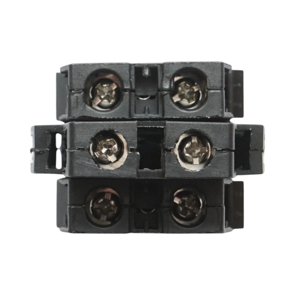 Selettore luminoso 24V AC/DC LED rosso a 3 posizioni 2NO, 10A/600V AC, 1A/250V DC LA42 Breckner Germany