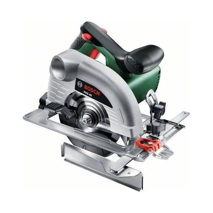 Bosch PKS 40 Sega Circolare 850W 5300 rpm Diametro Lama 13 cm Profondita' Taglio 4 cm colore Verde Argento