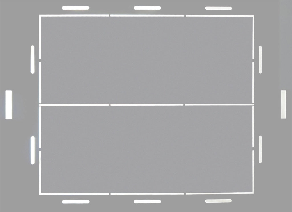Armadio Rack 19'' a Muro 15 Unità P.450 mm Flat Pack Grigio