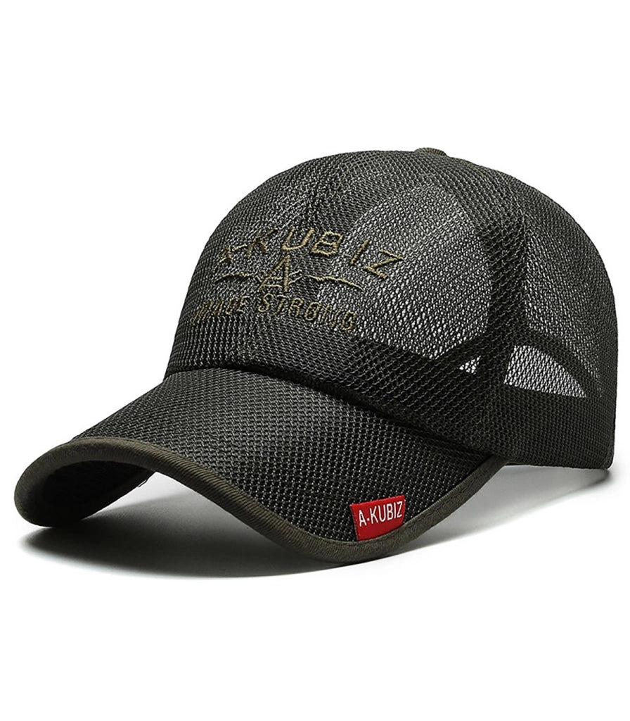 CAPPELLINO OUTDOOR IN RETE INTEGRALE | Cappellino Outdoor Unisex in Rete | Visiera Rinforzata | Massima Ventilazione