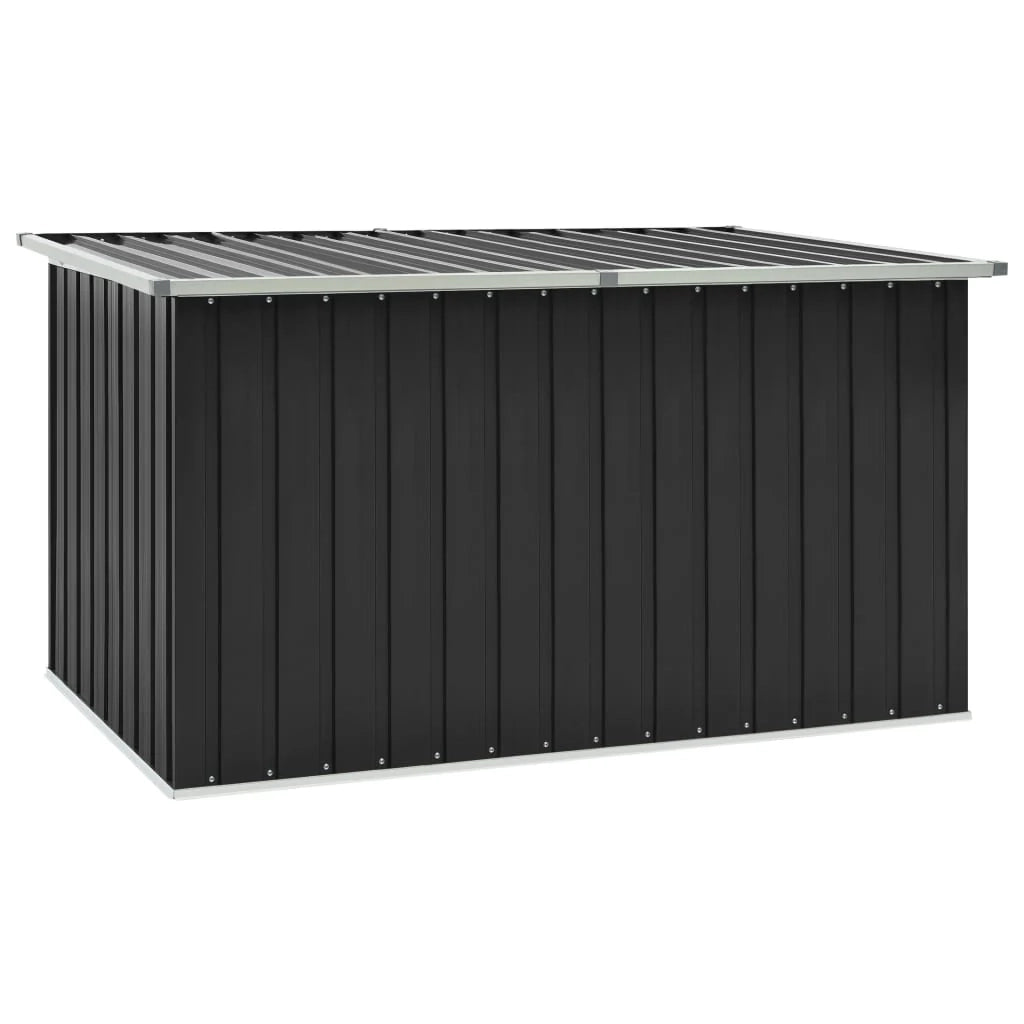 Baule portaoggetti da giardino antracite 171 x 99 x 93 cm 02_0013062