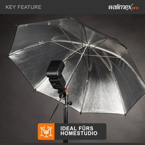 Walimex Supporto in metallo per flash e ombrelli