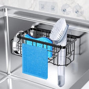 Sistema di Organizzazione per Ghiacciaia 4 in 1 - Organizzatori di Cucina con Grappolo Autoadesivo e Zughi - Inox e Pratico
