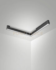 ERMES ANGOLO ESTERNO NERO 2700K 2236LM 20W OPALE ON/OFF