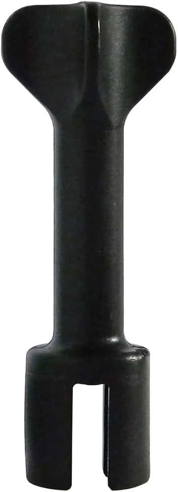 Chiavetta per fissaggio cerniere sedile WC utensile in plastica per copriwater Saniplast