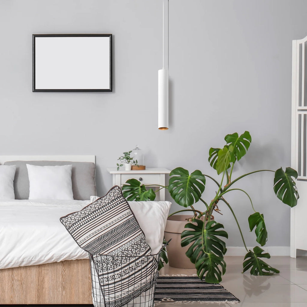Maytoni Sospensione moderna Focus LED 1 luce LED integrato bianco alluminio