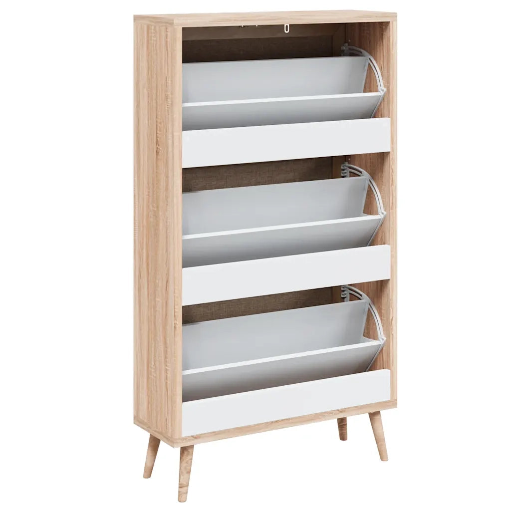 Finori Scarpiera Bali 49A Rovere Sonoma con Stampa Canna 441175
