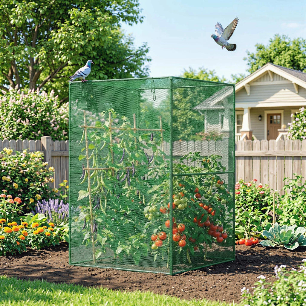 Serra per Giardino ¨C zephmum ¨C Verde 120x120x180 cm Acciaio