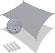 Telaio Solare Rettilineo - Impermeabile e Protezione UV - 3x5m - Grigio