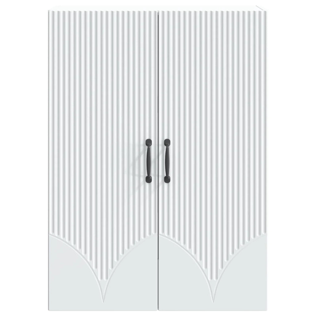 Mobiletto a muro Bianco 66 x 34,5 x 90 cm Legno ingegnerizzato 898905