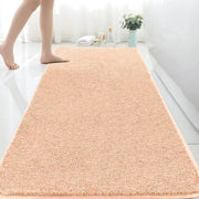 Pavimento per Bagno, Pavimento per Bagno con Microfibra, Dimensioni 150x60cm, Pavimento per Bagno Antiscivolo, Lavabile, Beige