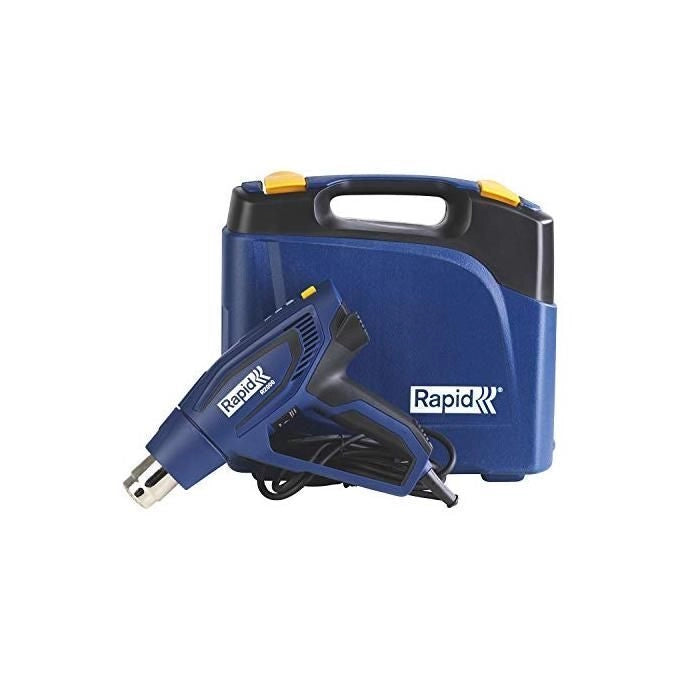 Rapid 5001352 R2000 Pistola Termica 2000 W Temperatura 60 600 °C Flusso Aria 250 500 l-min colore Nero