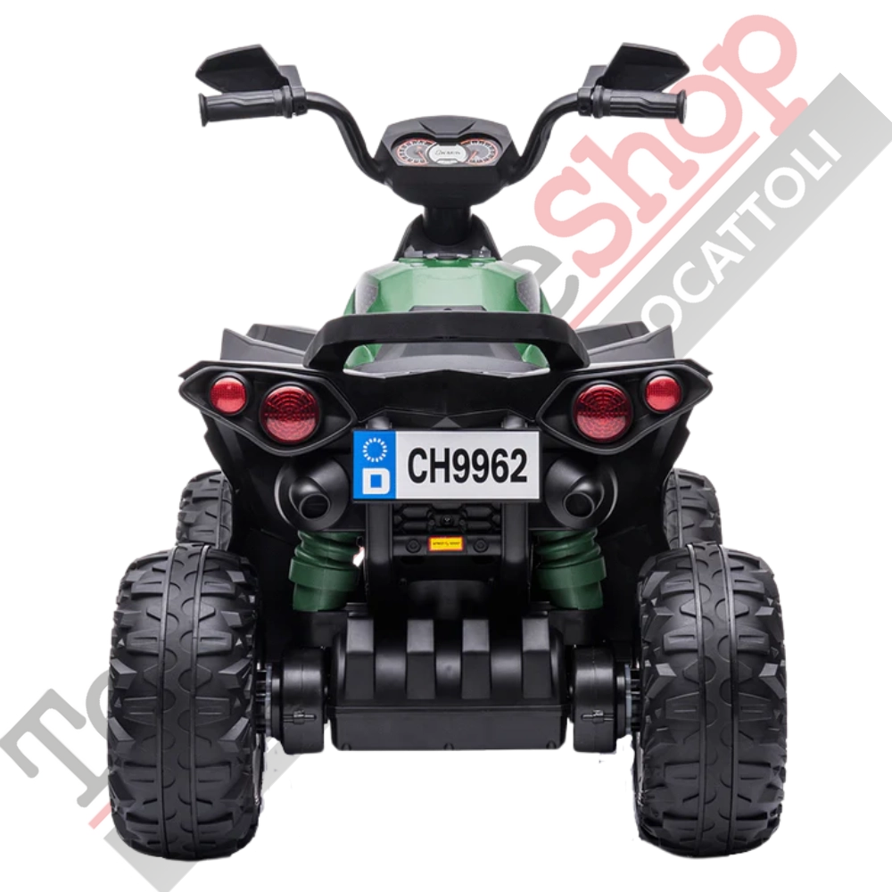 Quad Elettrico per Bambini Quad Medio Sport 12V-Verde