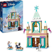 LEGO | Disney Frozen Castello di Ghiaccio di Arendelle, Giocattolo con Porte Apribili, Accessori e 3 Personaggi di Anna,