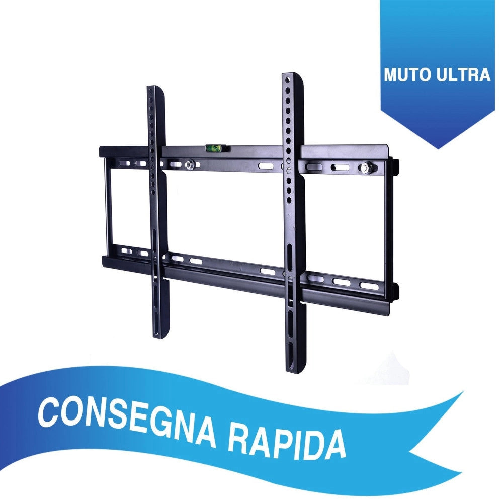 Trade Shop - Supporto Staffa Fissaggio A Parete Tv Lcd Plasma Da 30" A 70" Pollici Vesa 95 Kg -
