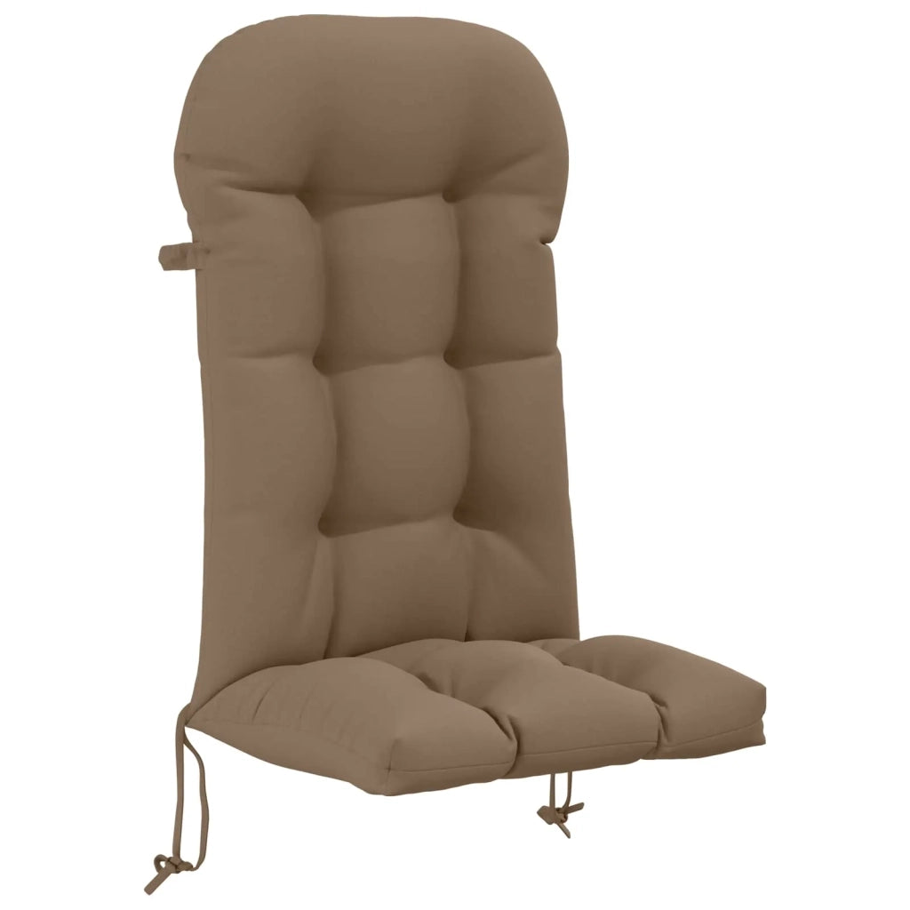 Cuscino per Lounger Sole PUTTEN 100% Poliestere Tortora 948212