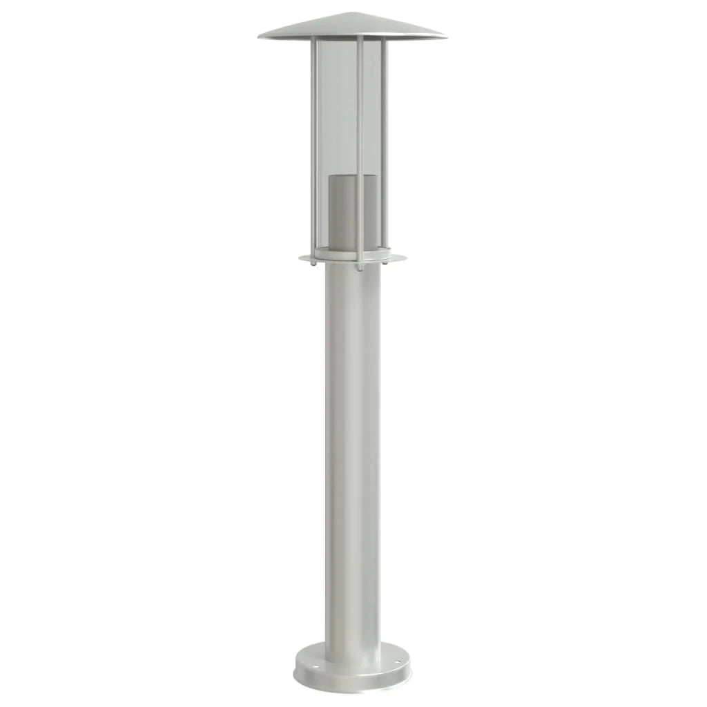 Lampada da terra per esterni in argento 60 cm in acciaio inox Argento 02_0042518
