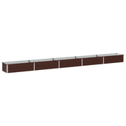 Letto rialzato da giardino Marrone 400 x 40 x 24 cm 8006355