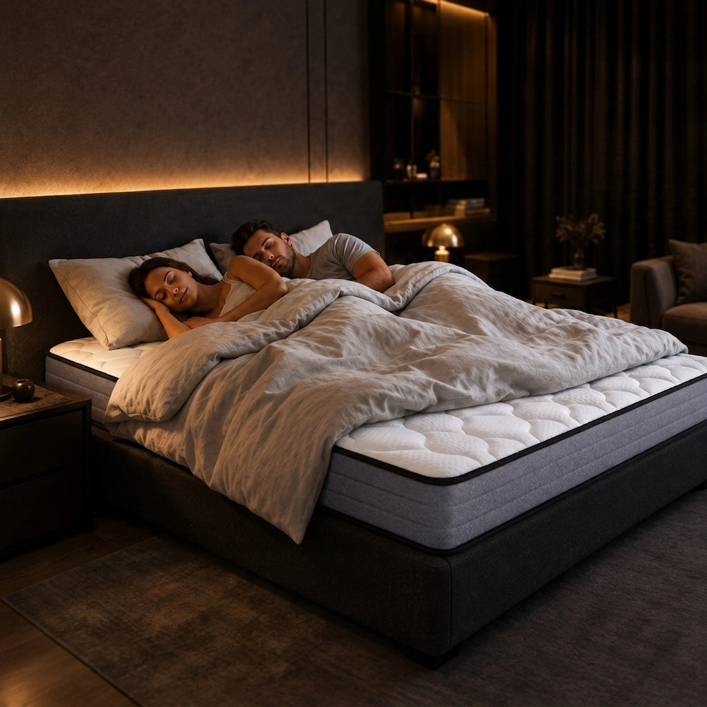 Materasso Ortopedico a Molle Insacchettate 90x200 cm H3 Spessore 20 cm 7 Zone con Rivestimento Lyocell e Certificazione OEKO-TEX