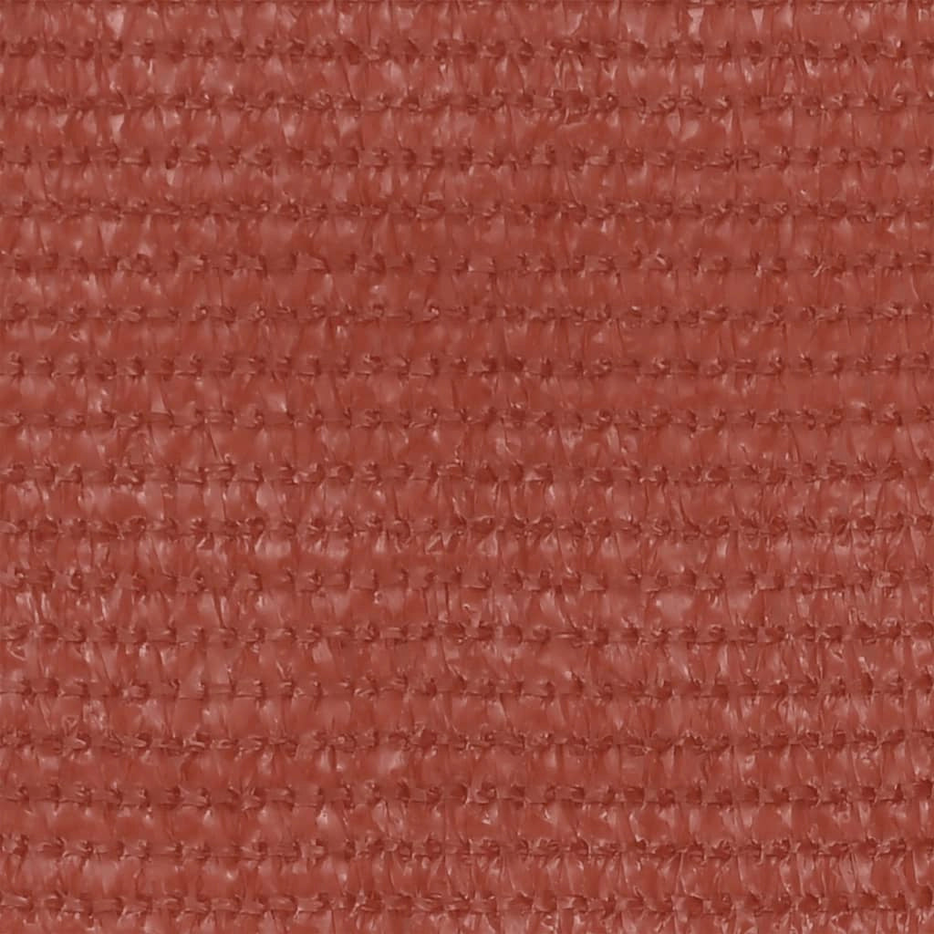 Paravento per balcone protezione privacy schermo privacy 120 x 500 cm HDPE terracotta 02_0010402