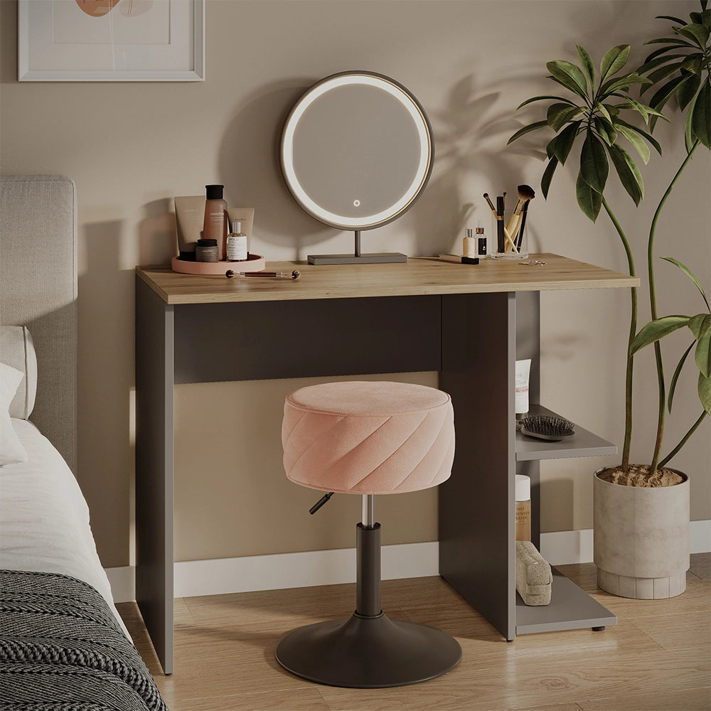 Vicco Scrivania con ripiani Antracite/Artisan 100 x 50 cm