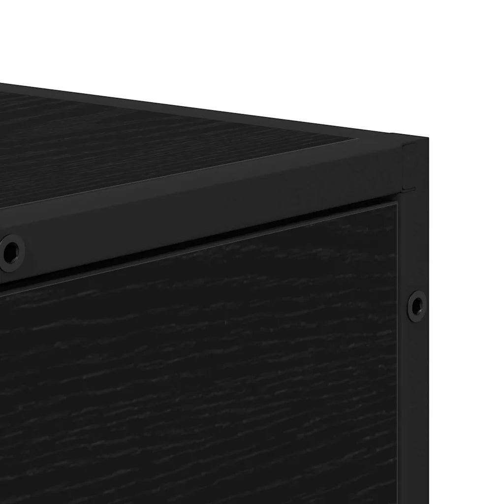 Credenza Rovere Nero 35.5 x 35 x 76 cm 883587