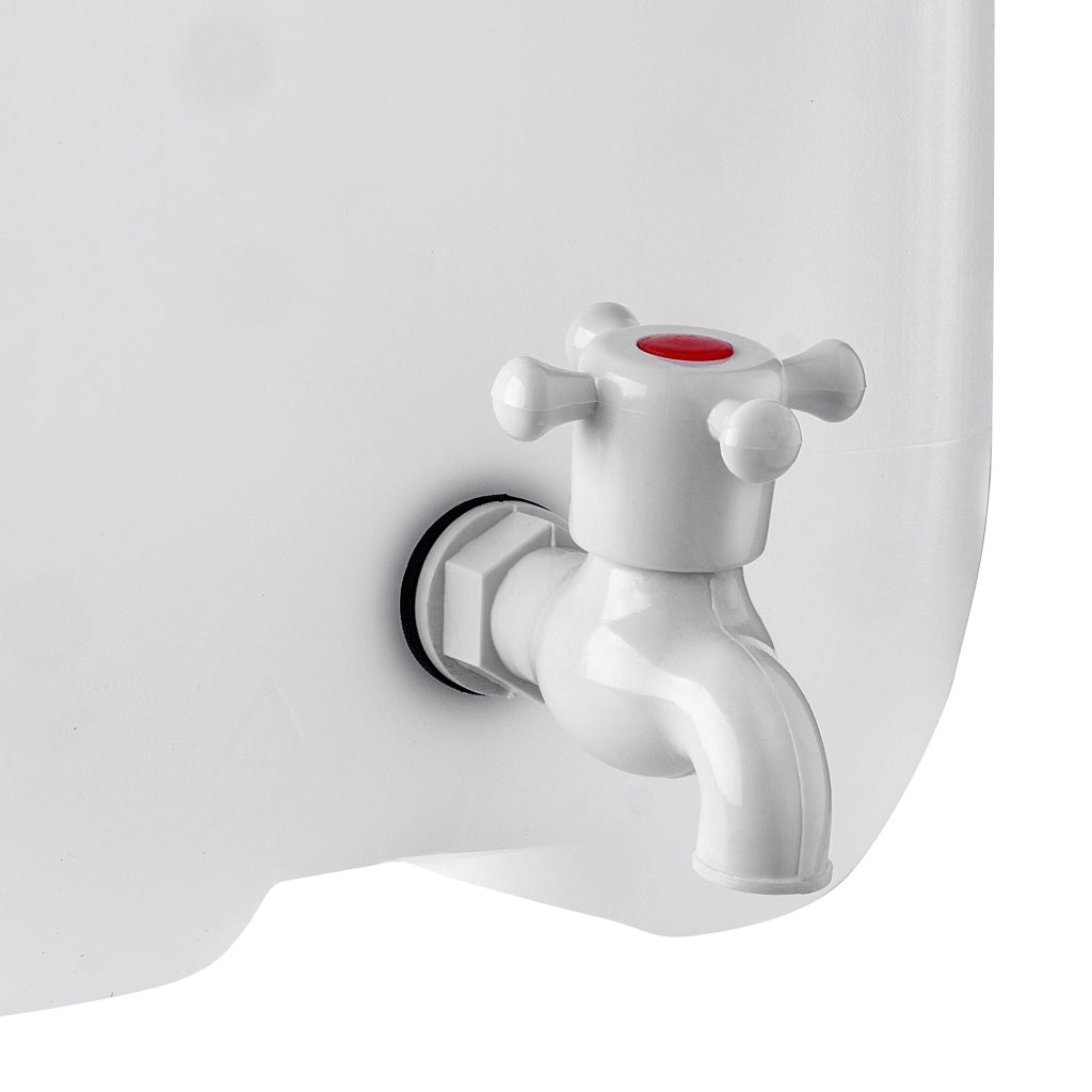 Contenitore per acqua KADAX per lavabo, dispenser di sapone liquido da 20 litri con rubinetto