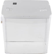 Acquario Desktop 1,3 Galloni - Filtro a Doppia Parete - Sistema di Pulizia Automatico - Acquario per Desktop - Adatto per Betta/Gastronomia - Dimensioni 20 x 20 x 14 cm