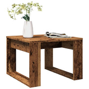 vidaXL Tavolino Legno Antico 50x50x35 cm in Truciolato